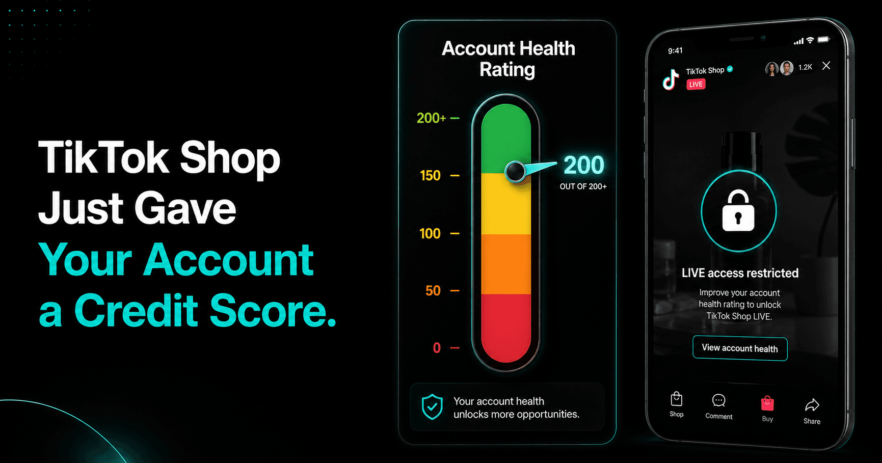 TikTok Shop Just Gave Your Account a Credit Score — And Most Sellers Have No Idea.